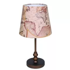 Настольная лампа из дерева Favourite 1122-1T Mappa